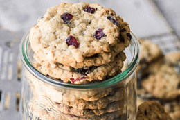 Cranberry Oats Cookie